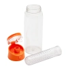 Bidon Frutello 700 ml, pomarańczowy/transparentny | RD-R08313.15