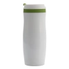 Kubek termiczny Viki 390 ml, zielony/biały | RD-R08336.05