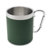 Kubek stalowy Magaro 300 ml, ciemny zielony | RD-R08463.51