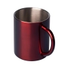 Kubek stalowy Stalwart 300 ml, czerwony R08490.08