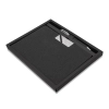 Notes z długopisem w pudełku Plata, czarny | RD-R17018.02