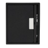 Notes z długopisem w pudełku Plata, czarny | RD-R17018.02