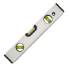 Aluminiowa poziomica Beno, srebrny | RD-R17611.01