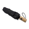Parasol z drewnianą rączką Granton, czarny | RD-R17953.02