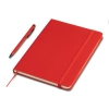 Zestaw notes z długopisem Abrantes, czerwony | RD-R64214.08