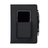 Notes z kieszonką na telefon Eibar, czarny | RD-R64248.02