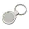 Brelok metalowy Metal Promo, srebrny | RD-R73281