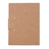 Notes 80x110/100k gładki Mini z długopisem, beżowy | RD-R73667.13