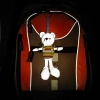 Brelok Teddy, szary | RD-R73840