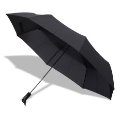 Składany parasol sztormowy VERNIER, czarny R07945.02