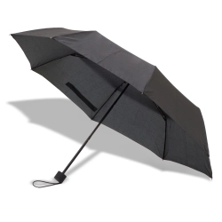 Parasol składany Locarno, czarny R07947.02