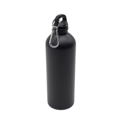 Bidon stalowy Caminos 800 ml, czarny R08107.02