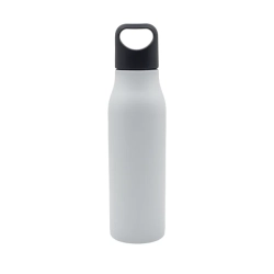 Butelka stalowa Bary 800 ml, biały R08172.06