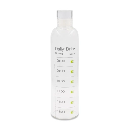 Butelka ze szkła borokrzemowego Wimbledon 550 ml, transparentny R08175.00