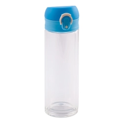 Butelka szklana Abisko 280 ml, jasny niebieski R08284.28
