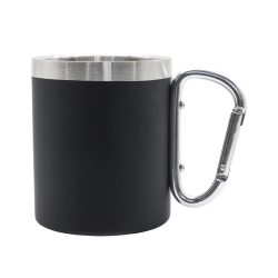 Kubek stalowy Magaro 300 ml, czarny R08463.02