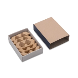 Mini układanka logiczna Brainy, beżowy R08866.13