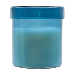 Świeca zapachowa w szkle Bloom, niebieski R17377.04