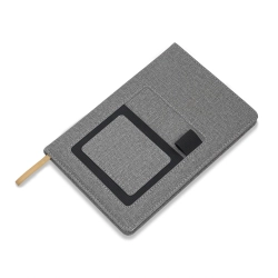 Notes z kieszonką na telefon Irun, szary R64265.21