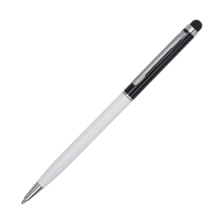 Długopis aluminiowy Touch Tipo, biały R73403.06