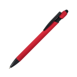 Długopis Softnero, czerwony R73453.08