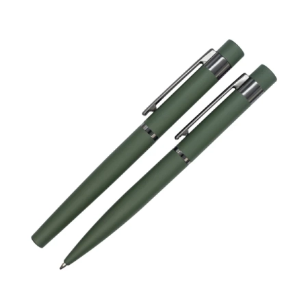 Zestaw piśmienniczy Softis, ciemny zielony | RD-R02338.51