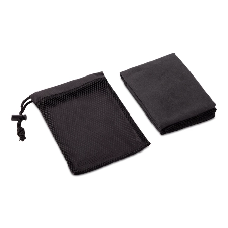 Ręcznik sportowy Frisky, czarny | RD-R07980.02