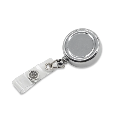 Metalowy ski-pass Zipik, srebrny | RD-R07997.01