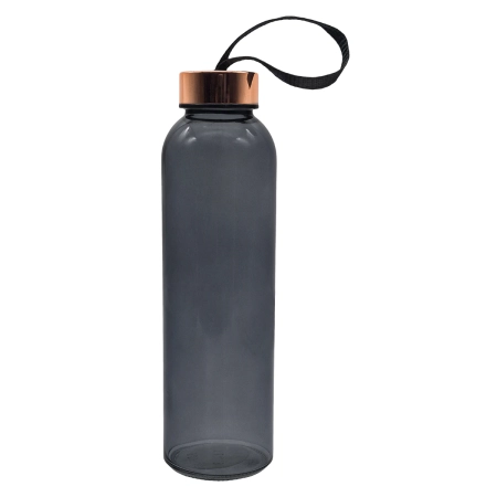 Szklana butelka Lux 500 ml, złoty R08169.79