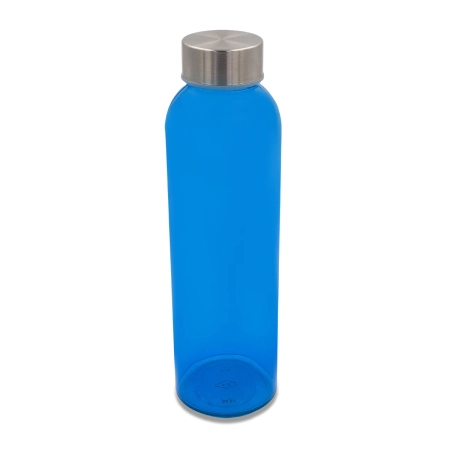 Kolorowa, szklana butelka Aqua Kuba 500 ml, niebieski | RD-R08176.04
