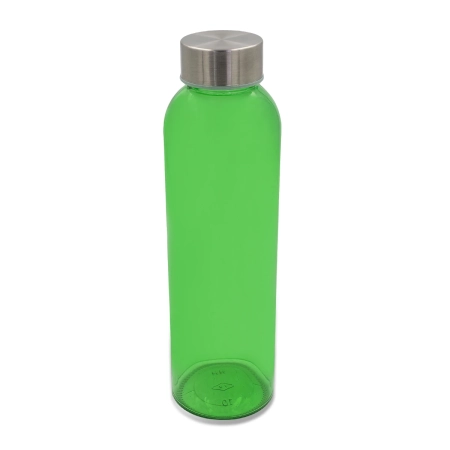 Kolorowa, szklana butelka Aqua Kuba 500 ml, zielony | RD-R08176.05