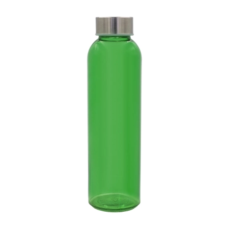Kolorowa, szklana butelka Aqua Kuba 500 ml, zielony | RD-R08176.05