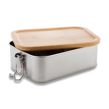 Stalowy lunch box Somerton 800 ml, srebrny | RD-R08208.01