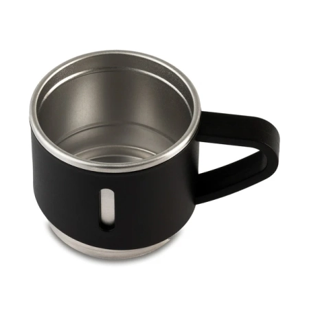 Termos z kubkami Attu 500 ml, czarny | RD-R08217.02