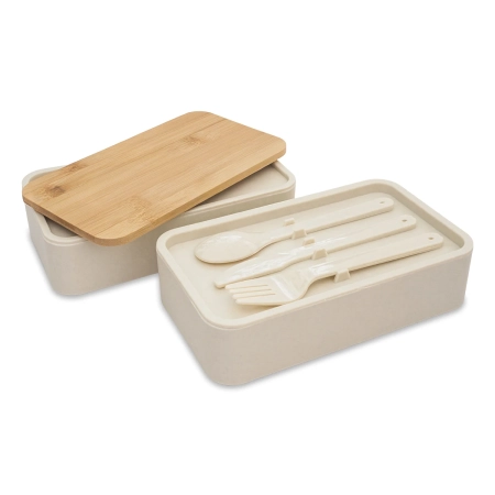 Victor lunch box podwójny 1000 ml, beżowy | RD-R08226.13