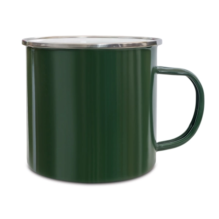 Kubek emaliowany Oldschool 500 ml, zielony | RD-R08231.05