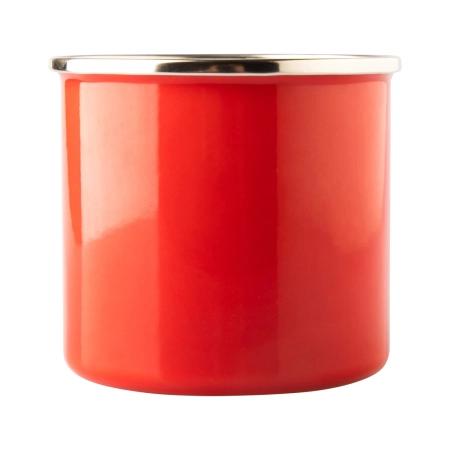 Kubek emaliowany Oldschool 500 ml, czerwony | RD-R08231.08