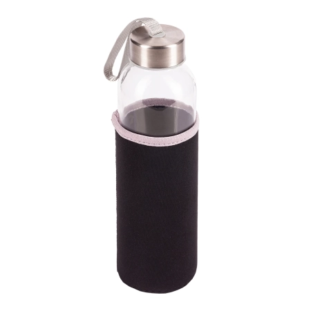 Szklana butelka Vim 500 ml, czarny | RD-R08276.02