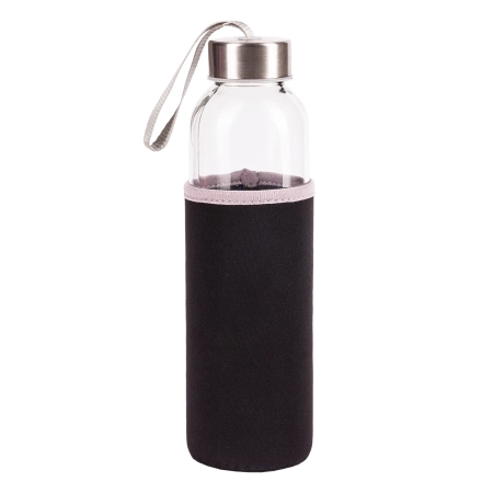 Szklana butelka Vim 500 ml, czarny R08276.02