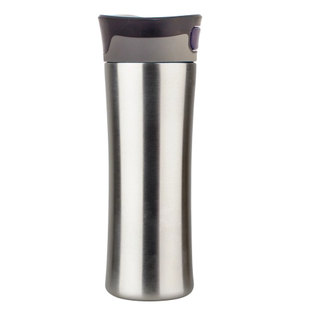 Kubek termiczny Telescope 430 ml, czarny/srebrny | RD-R08326.02