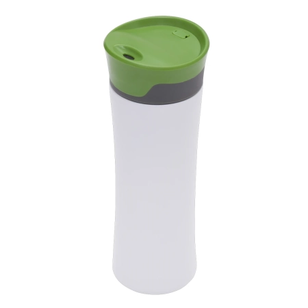 Kubek termiczny Telescope 430 ml, biały/zielony | RD-R08326.06