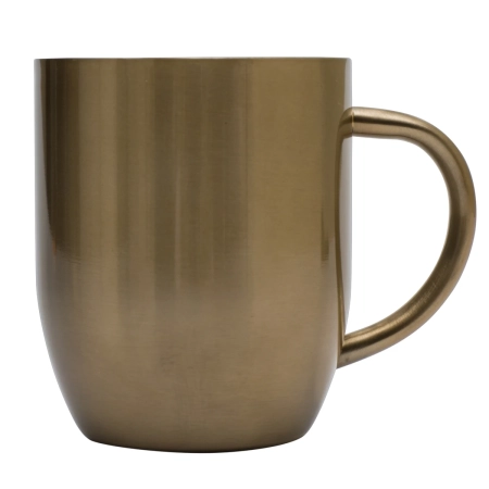 Kubek stalowy Dusk 350 ml, złoty | RD-R08342.79