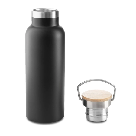 Butelka termiczna Malmo 500 ml, czarny | RD-R08412.02