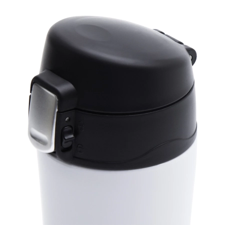 Kubek termiczny Secure 400 ml, biały | RD-R08424.06