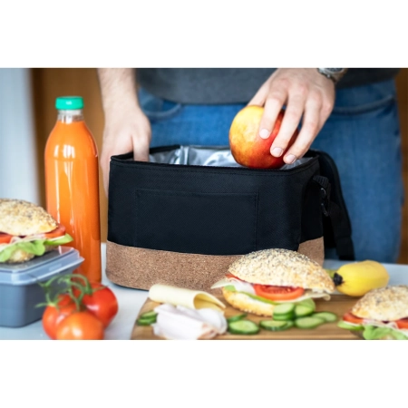 Torba termoizolacyjna na lunch Oradea, czarny | RD-R08446.02