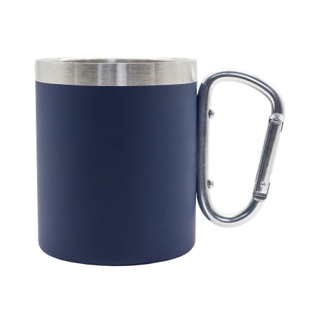 Kubek stalowy Magaro 300 ml, granatowy R08463.42