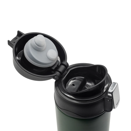 Kubek termiczny Bergen 340 ml, ciemny zielony | RD-R08479.51