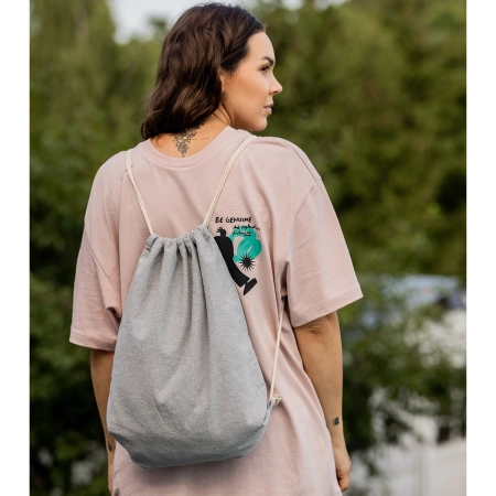 Plecak bawełniany 340g/m2 Preston, szary | RD-R08484.21