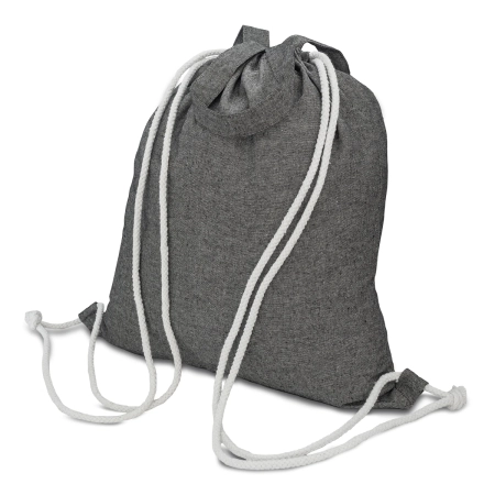 Plecak z bawełny Moti, czarny R08574.02