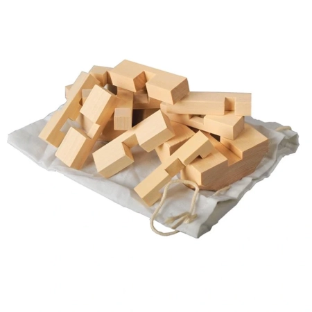 Układanka logiczna Cube, ecru | RD-R08820